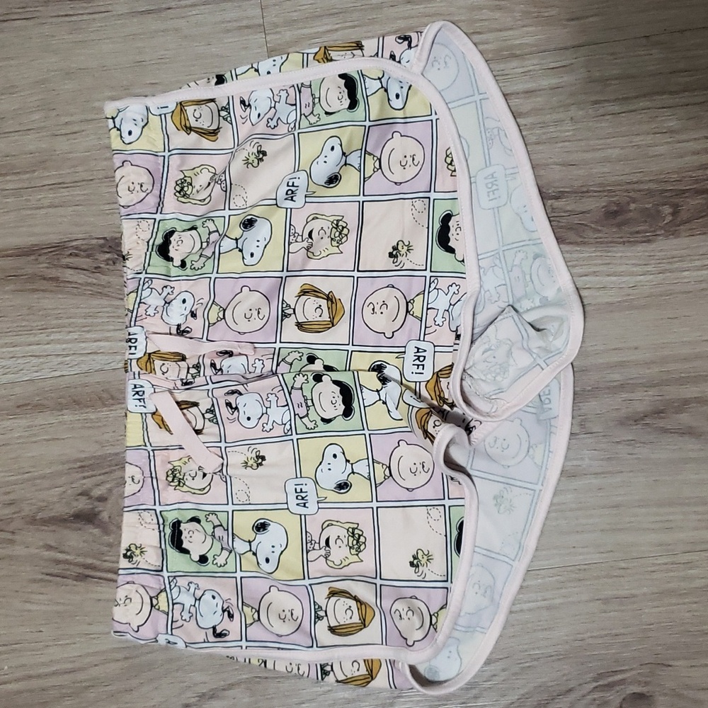 Peanuts Dolphin Style Lounge Pajama PJ Sleep Shorts
